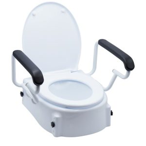 Raised Toilet Seat With Arms